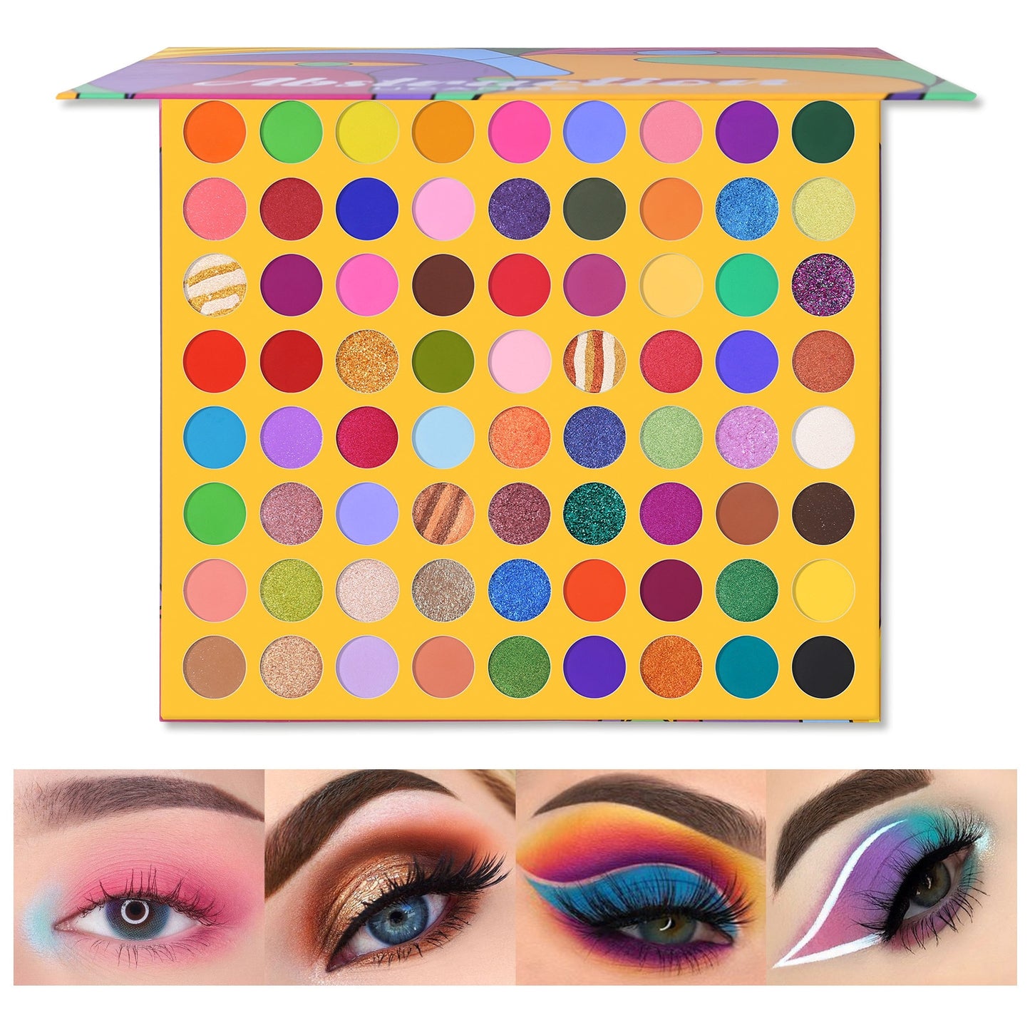 UCANBE 48-114 Colors Exotic Flavors Eyeshadow Palette