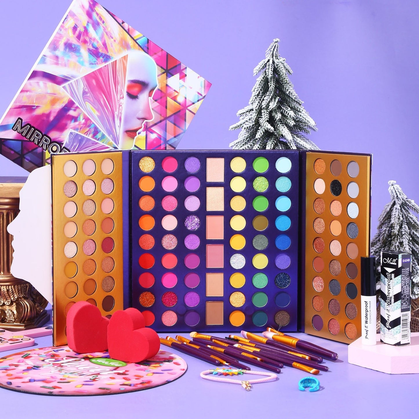 UCANBE 48-114 Colors Exotic Flavors Eyeshadow Palette