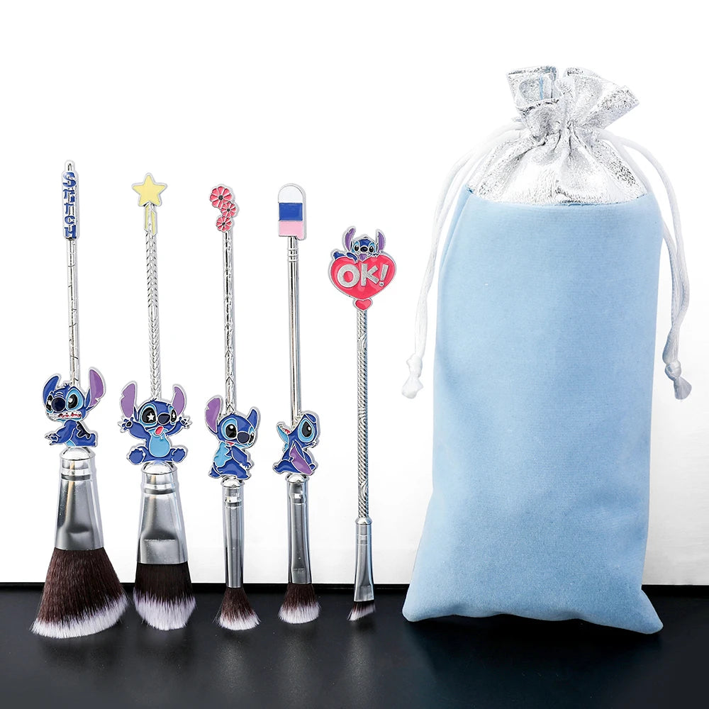 5 Pcs/set Lilo and Stitch Makeup Brush Set