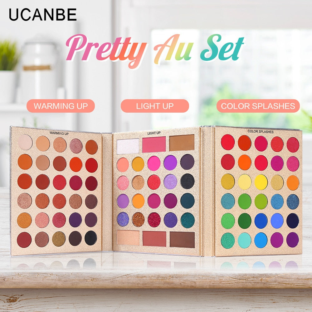 UCANBE 48-114 Colors Exotic Flavors Eyeshadow Palette