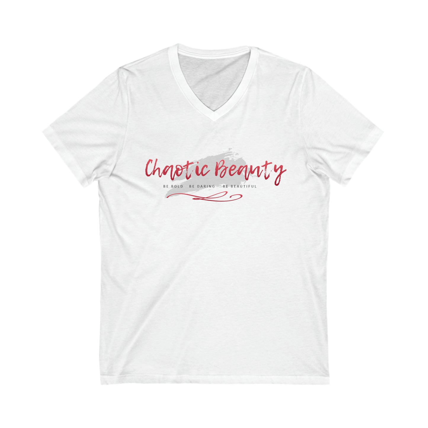 Chaotic Beauty Unisex Jersey Short Sleeve V-Neck