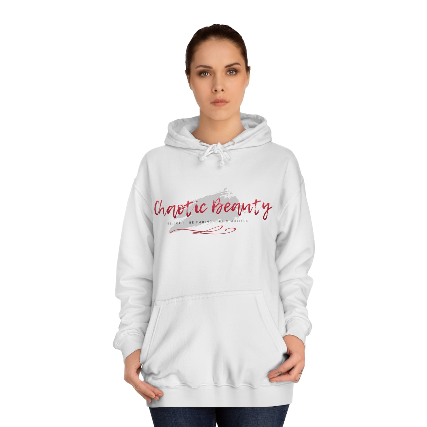 Chaotic Beauty Brand Logo Hoodie