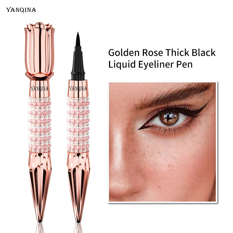 Liquid Eyeliner Pen Waterproof Black Long-Lasting