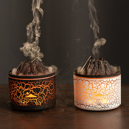 180ml Volcanic Flame Aroma Oil Diffuser Multifunctional Air Humidifier