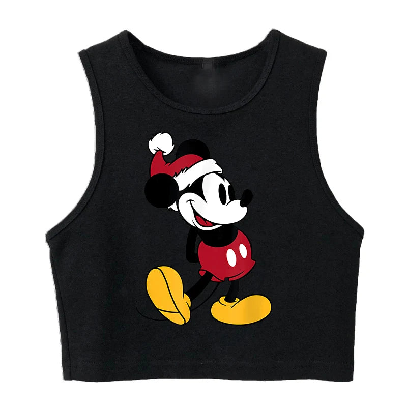 90s Disney Crop Top T-shirt Women