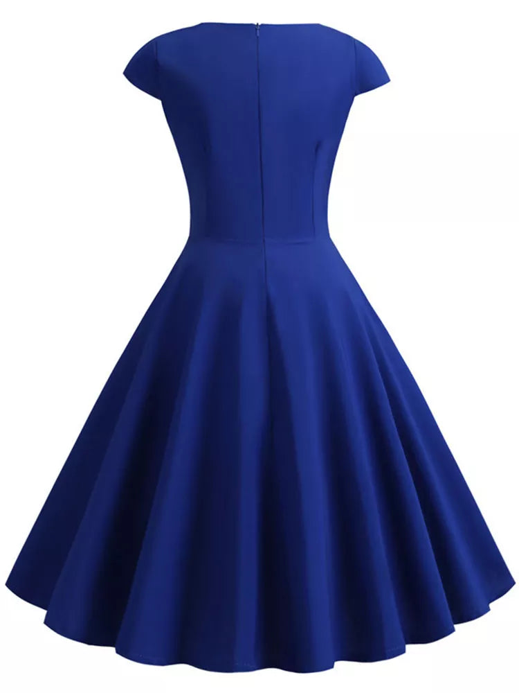 Hepburn Vintage Rockabilly Pin Up Dress