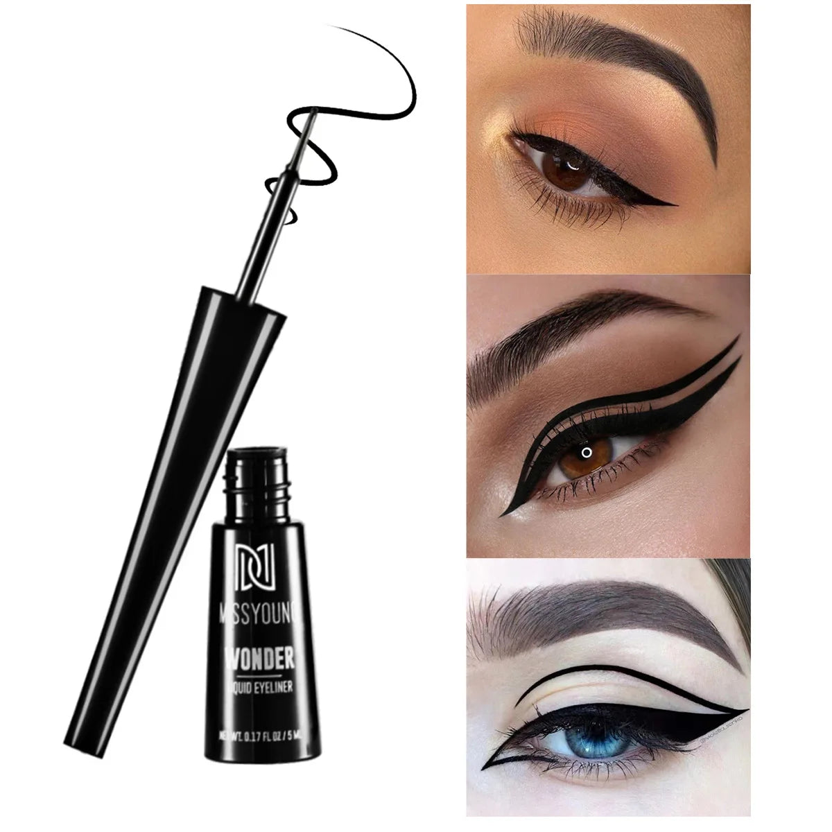 3-Color Matte Eyeliner Waterproof