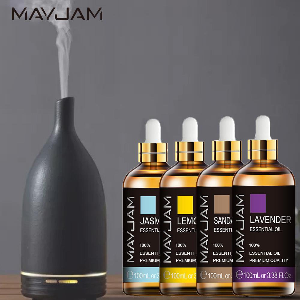 MAYJAM 10ml 30ml 100ml Essential Oils For Humidifier Diffuser