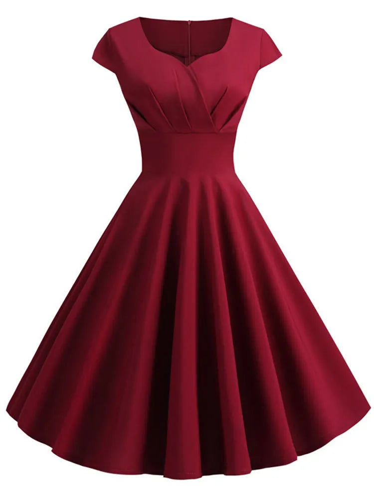 Hepburn Vintage Rockabilly Pin Up Dress