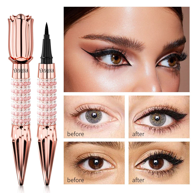 Liquid Eyeliner Pen Waterproof Black Long-Lasting