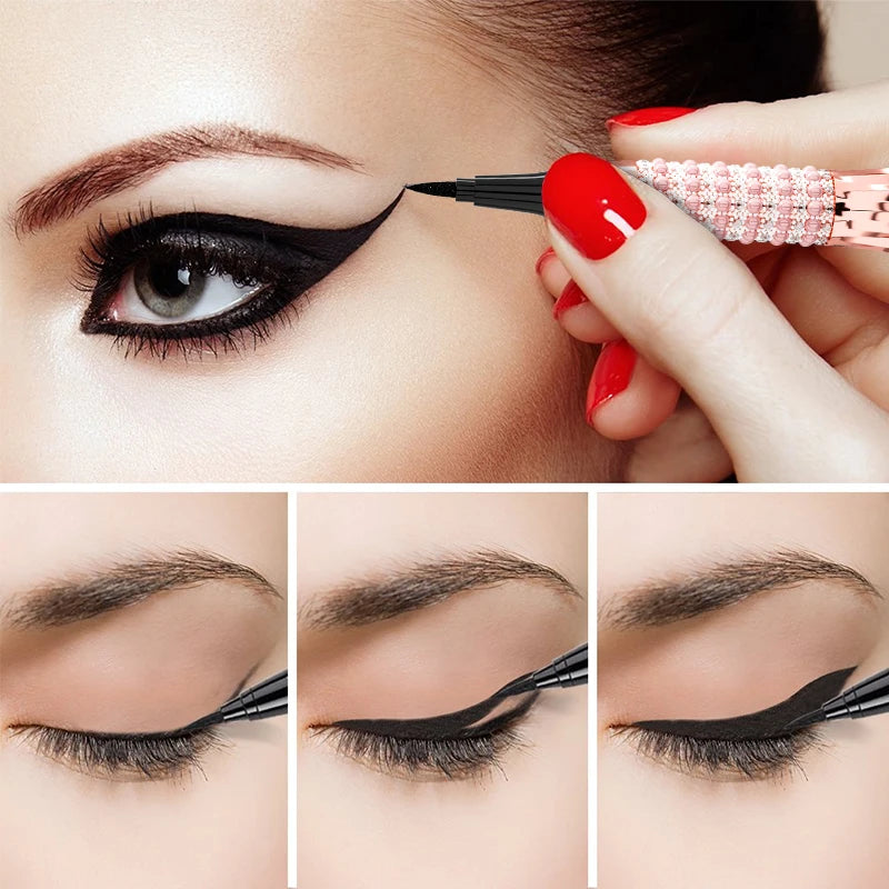 Liquid Eyeliner Pen Waterproof Black Long-Lasting