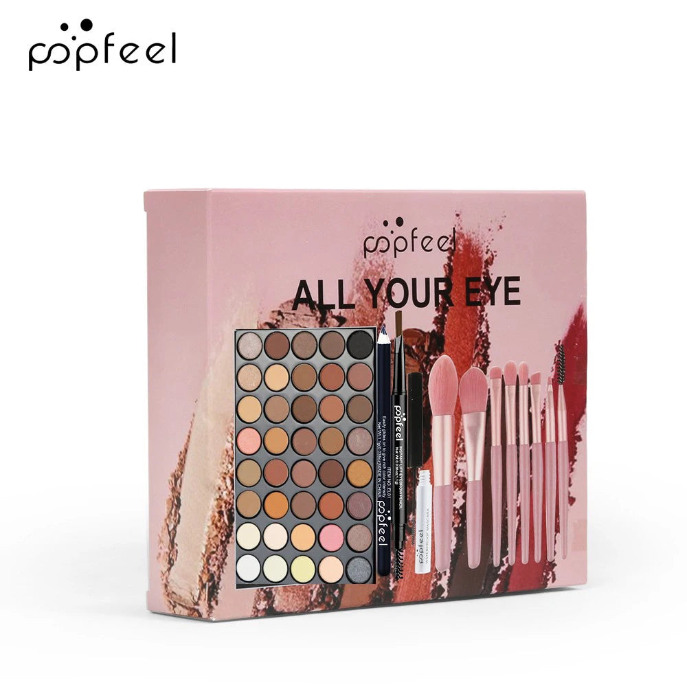 POPFEEL 40 Colors Eyeshadow Palette Set, **TRAVEL SIZE**