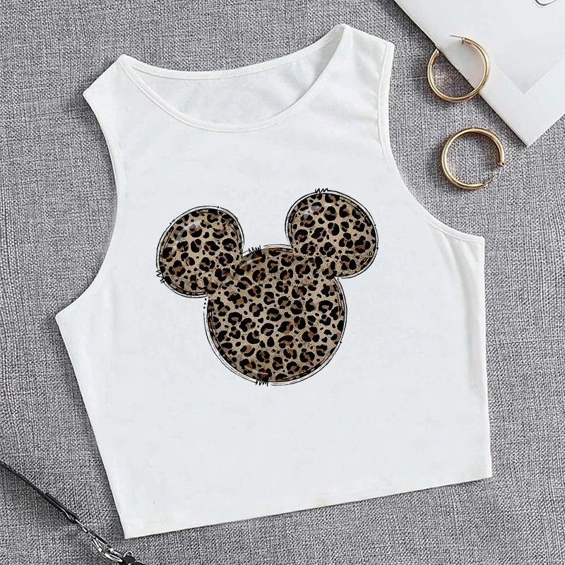 90s Disney Crop Top T-shirt Women