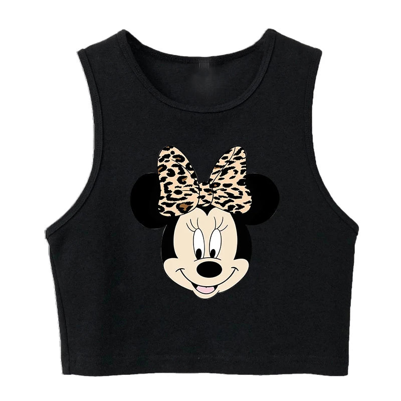 90s Disney Crop Top T-shirt Women