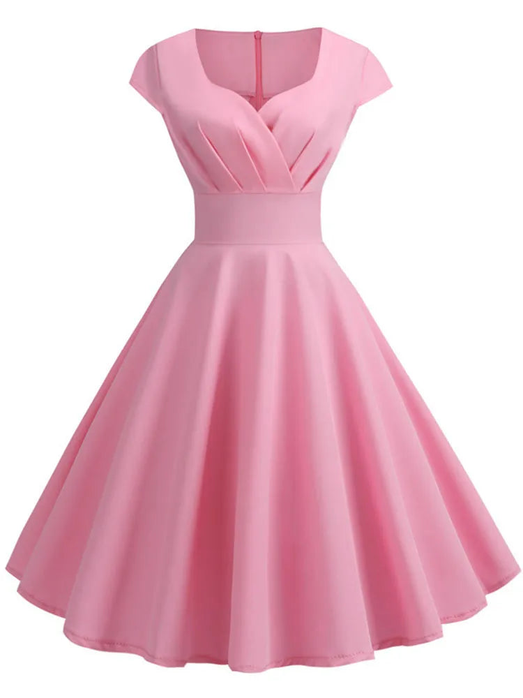 Hepburn Vintage Rockabilly Pin Up Dress