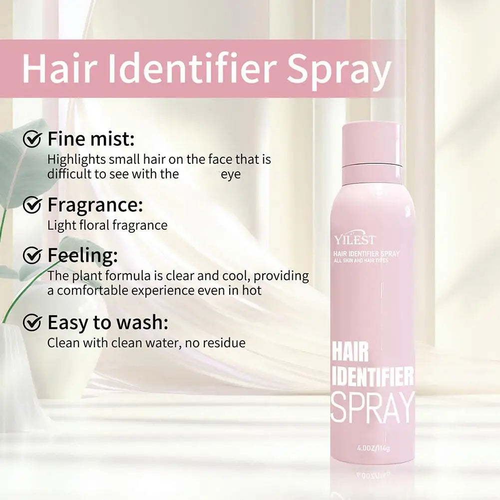 Hair Identifier Spray Dermaplaning