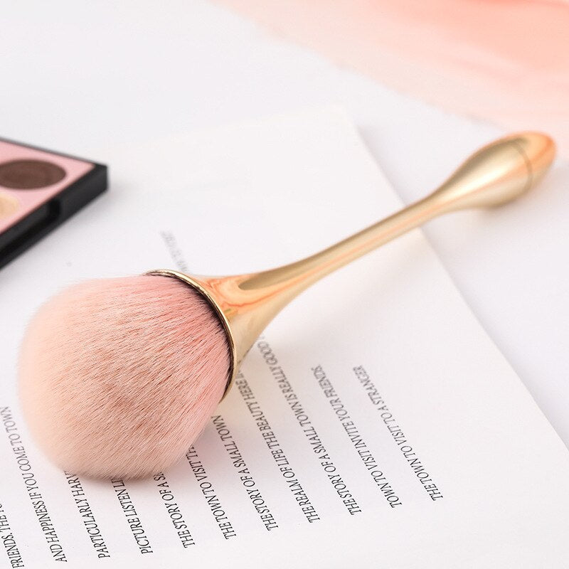 Super Soft Loose Powder Foundation/Blush Brush Fluffy