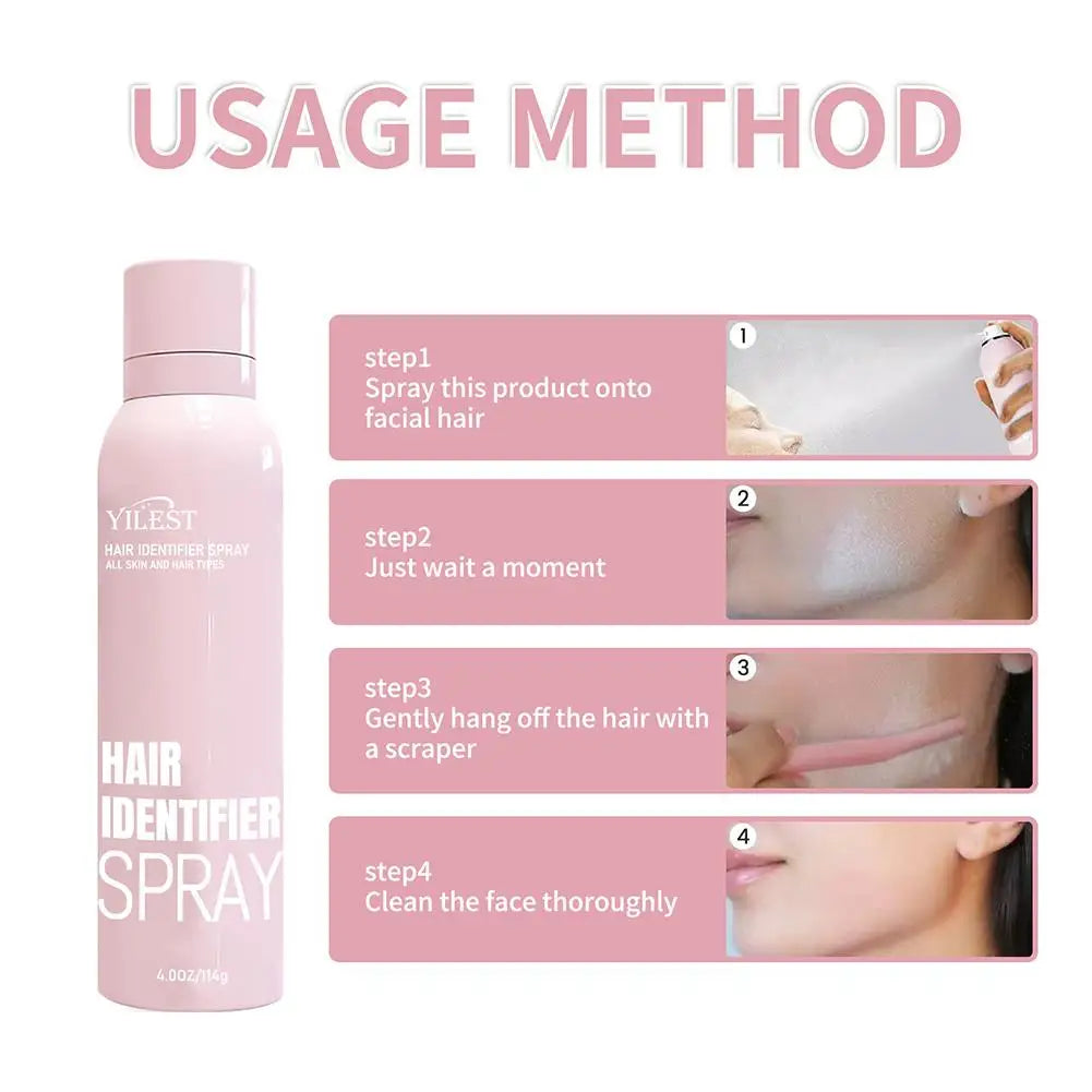 Hair Identifier Spray Dermaplaning